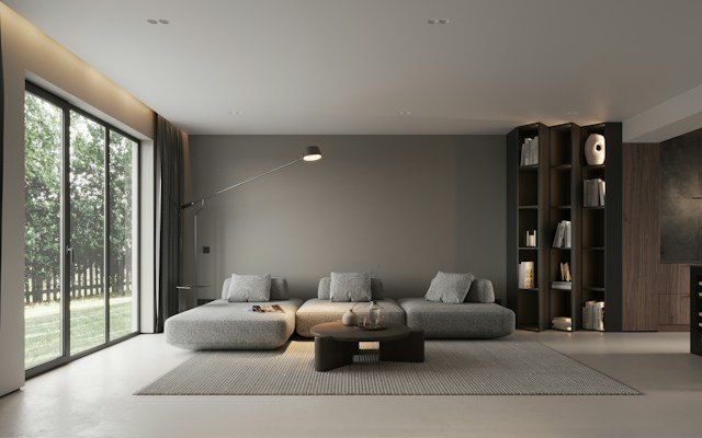 Calm & organized: clean, modern home interior