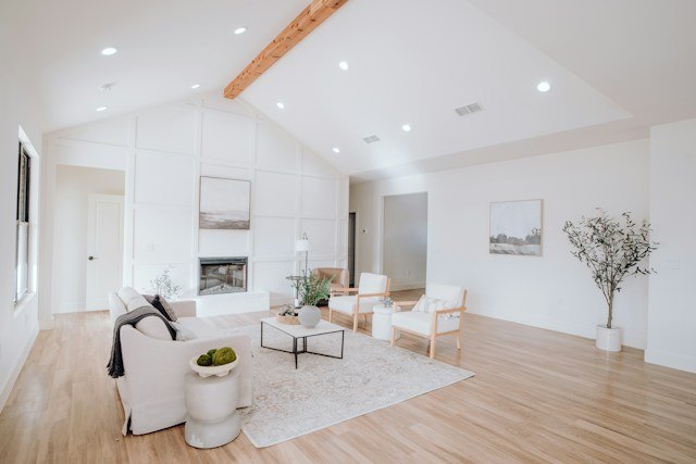 Fresh air: clean, modern home interior